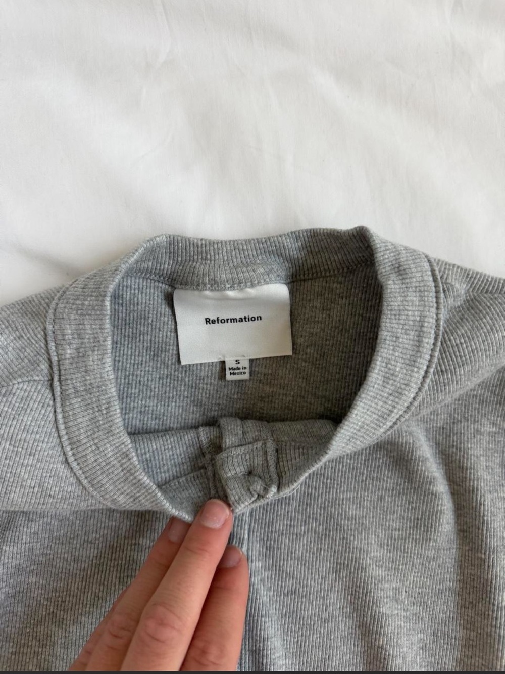 Reformation Raelynn Knit Top Size Small - Picture 2 of 2